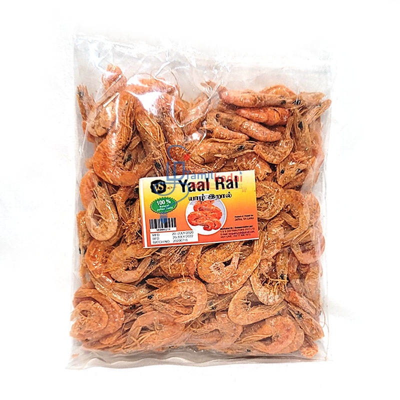 Dried Shrimp (24 X 100g) - Small- VS -யாழ் உலர்ந்த இறால்