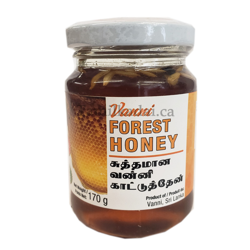 Forest Honey (12 X 170g) - Vs - சுத்தமான வன்னி காட்டுத்தேன்