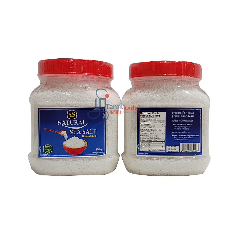 Natural Sea Salt (12 X 900g) - VS - கடல் உப்பு