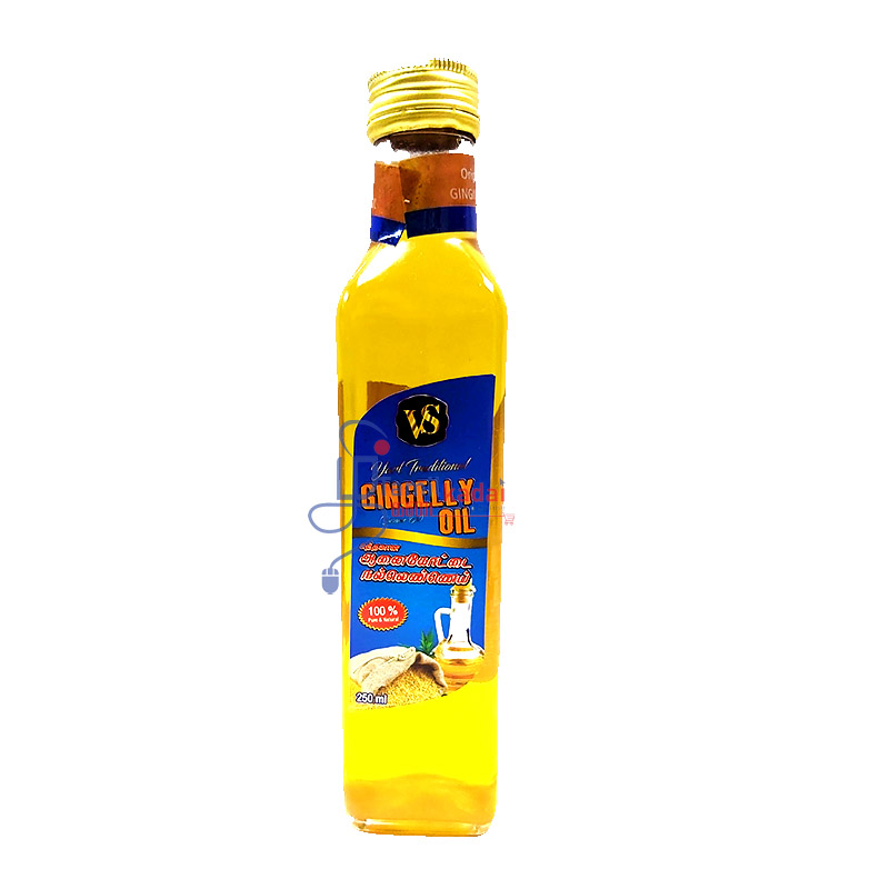 Gingelly Oil Aanikottai (24 X 250ML) - ஆனைக்கோட்டை  நல்லெண்ணெய் 